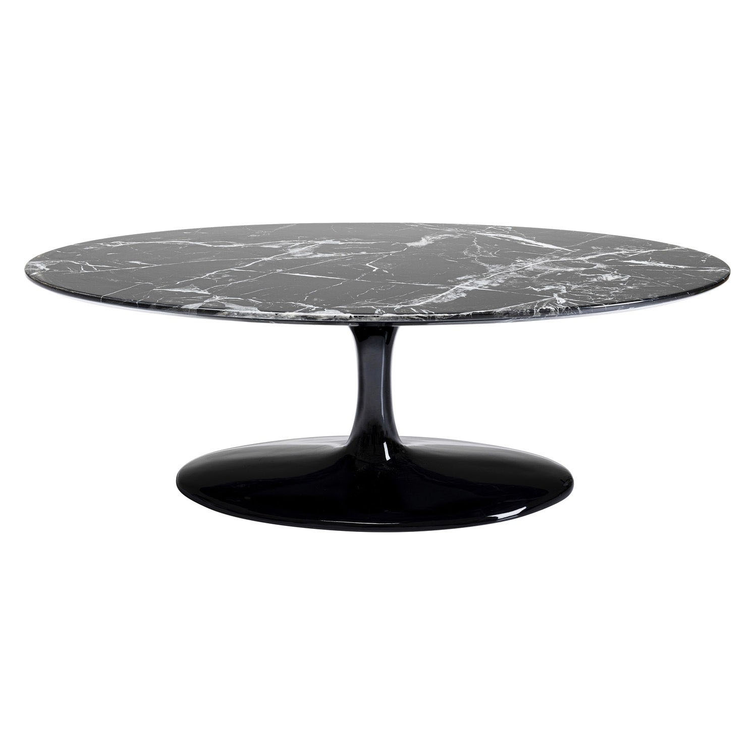 KARE DESIGN Solo Black sofabord - granit, fiberglas og polyresin 120x60 cm. - Sofuborð - BOBO.fo