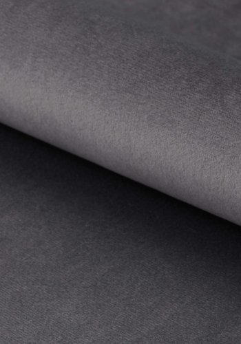 ACT NORDIC Emilia lnestol - mrkegr/sort stof/metal, m. armln