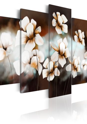 ARTGEIST Soft as silk - Billede med blomstermotiv trykt p lrred - Flere strrelser