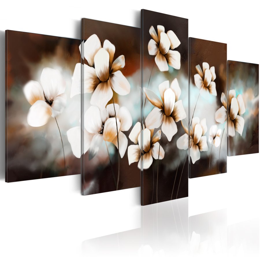 ARTGEIST Soft as silk - Billede med blomstermotiv trykt p lrred - Flere strrelser