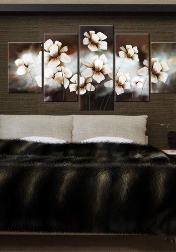 ARTGEIST Soft as silk - Billede med blomstermotiv trykt p lrred - Flere strrelser