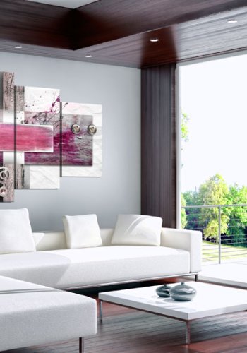 ARTGEIST Sinful thoughts - Abstrakt billede med skruehoveder trykt p lrred - Flere strrelser