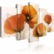 ARTGEIST Artistic poppies - Billede af malede valmuer trykt p lrred - Flere strrelser