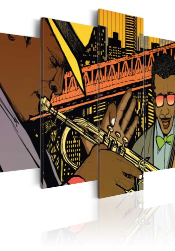 Billede - Jazz in comic