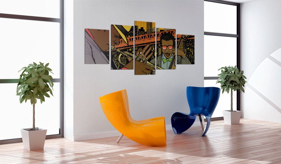 Billede - Jazz in comic