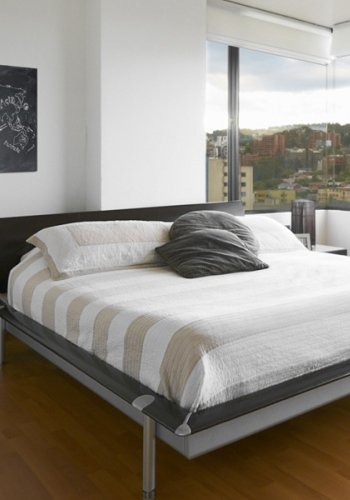 ARTGEIST Travel broadens the Mind - Spansk verdenskort trykt p lrred, 3-delt - Flere strrelser