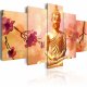 ARTGEIST Mantra - Zen billede af mediterende Buddha trykt p lrred - Flere strrelser