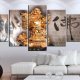 ARTGEIST Smile to Buddha! - Zen billede af smilende Buddha trykt p lrred - Flere strrelser