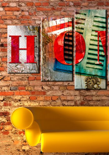 ARTGEIST Elements of home - Farverigt billede med teksten 