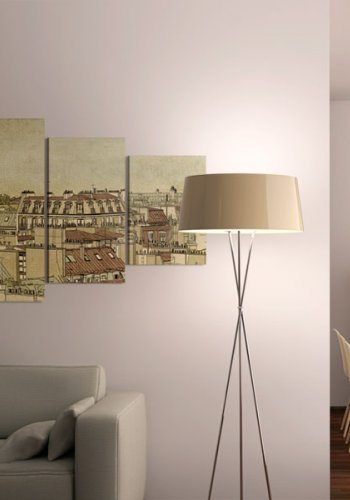 ARTGESIT Parisian past centuries - Vintage billede af Paris trykt p lrred - Flere strrelser