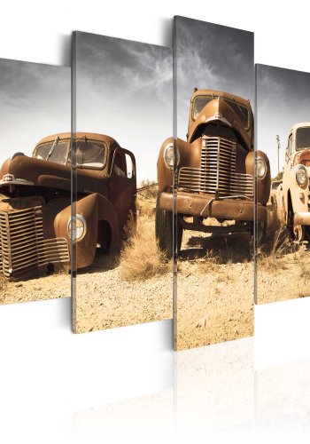 ARTGEIST Cars with soul - Billede af gamle biler fanget i tiden trykt p lrred - Flere strrelser