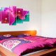 ARTGEIST Exotic orchids - Billede af magenta orkidé trykt p lrred - Flere strrelser