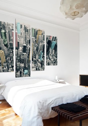 ARTGEIST The greyness of the day revived - Billede af New York trykt p lrred - Flere strrelser