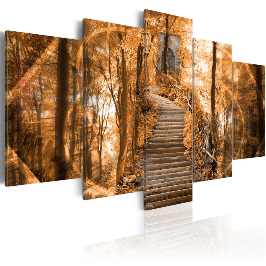 ARTGEIST Knocking on heavens doors - Trappen til himlen trykt p lrred - Flere strrelser