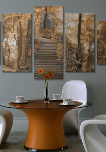 ARTGEIST Knocking on heavens doors - Trappen til himlen trykt p lrred - Flere strrelser