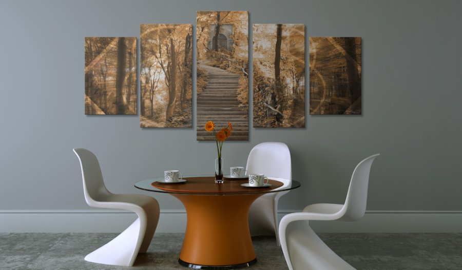 ARTGEIST Knocking on heavens doors - Trappen til himlen trykt p lrred - Flere strrelser