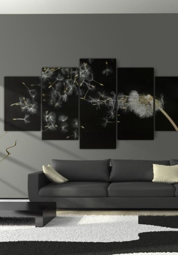 ARTGEIST - Billede af mlkebtte der bliver pustet trykt p lrred - Flere strrelser