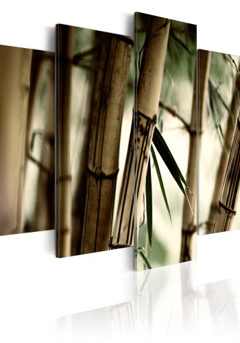 ARTGEIST Asian bamboo forest - Billede fra asiatisk bambusskov trykt p lrred - Flere strrelser 