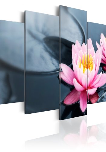 ARTGEIST Waterlily dream - Billede af flotte kander trykt p lrred - Flere strrelser