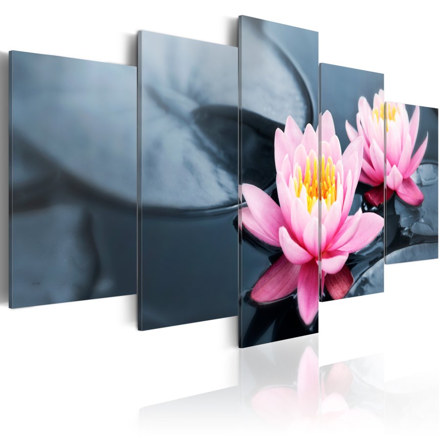 ARTGEIST Waterlily dream - Billede af flotte kander trykt p lrred - Flere strrelser