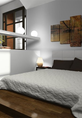 ARTGEIST Redness of autumn - Billede i efterrets smukke farver trykt p lrred - Flere strrelser