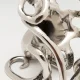 KARE DESIGN Octopus flaskeholder - slv aluminium
