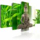 ARTGEIST - Zen billede af Buddha der mediterer trykt p lrred - Flere strrelser