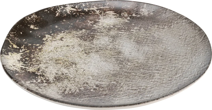 KARE DESIGN Savanne desserttallerken, organisk - brun/gr mat keramik (20)