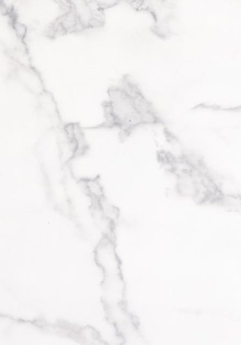 ACT NORDIC Barossa sofabord, kvadratisk - hvid papir Carrara marmorlook og sort stl (40x40)