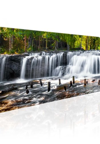 Artgeist billede - Fairytale Waterfall, p lrred 