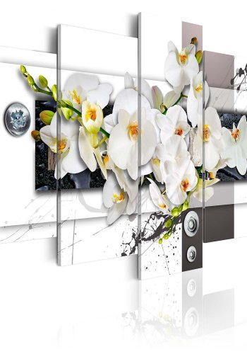 Artgeist billede - Mechanical Orchid, p lrred, to strrelser