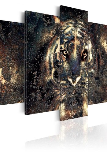 Artgeist billede - Predatory Beauty, p lrred, to strrelser