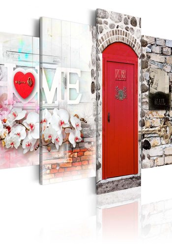 Artgeist billede - Vintage Home, p lrred, to strrelser