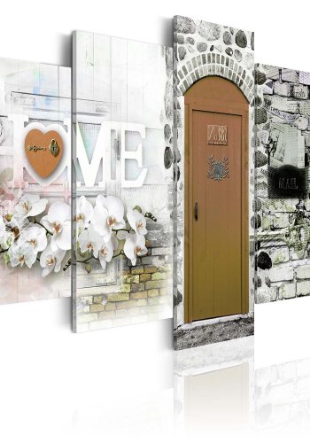 Artgeist billede - Home of Love, p lrred, to strrelser