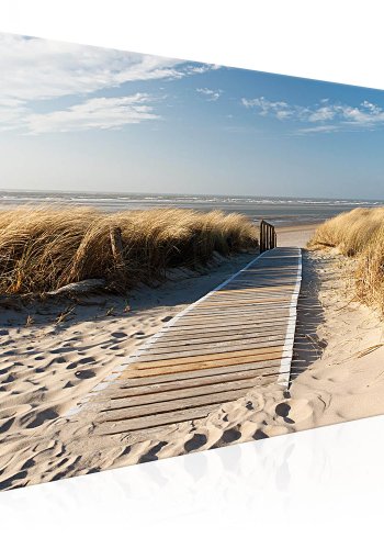 Artgeist billede - Holiday at the Seaside (1 Part) Wide, p lrred