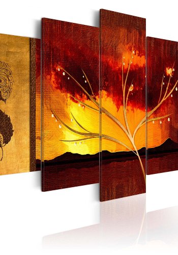 Artgeist billede - Oriental Wind, p lrred, to strrelser