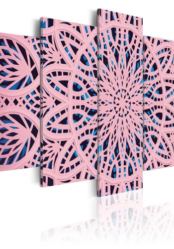 Artgeist billede - Pink Exoticism, p lrred, to strrelser