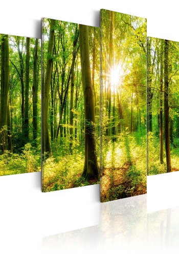 Artgeist billede - Forest Tale, p lrred, to strrelser