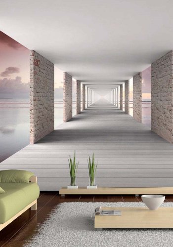 Artgeist fototapet - Walk in the Sky, mulitfarvet print