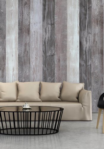 Fototapet fra Artgeist XXL - Grey Island, grt print (500x280)