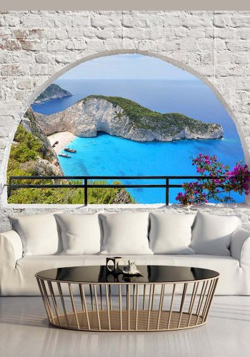 ARTGEIST fototapet XXL - Window of Fantasy, multifarver print (280x500)