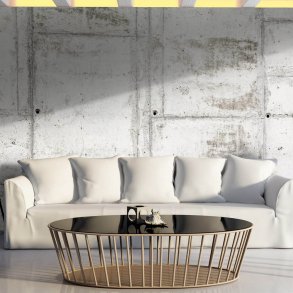 Artgeist fototapet XXL - Urban Bunker, hvidt print (280x500)