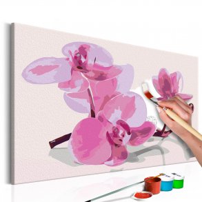 ARTGEIST DIY lrred maleri - Orchid Flowers, Orkidemotiv