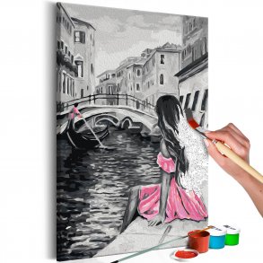 ARTGEIST DIY lrred maleri - Venice, Venidig motiv