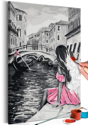 ARTGEIST DIY lrred maleri - Venice, Venidig motiv