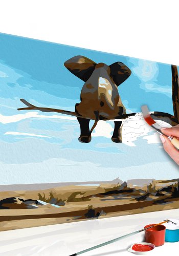 ARTGEIST DIY lrred maleri - Elephant In A Tree