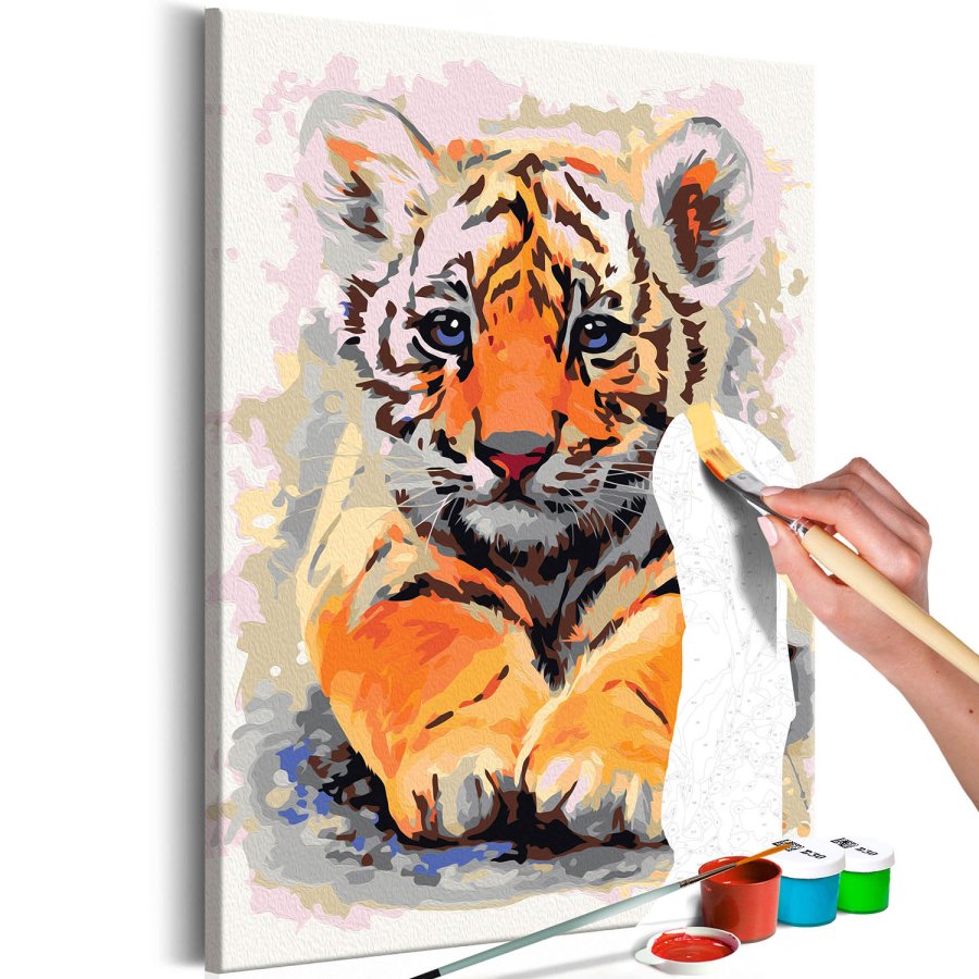 ARTGEIST DIY lrred maleri - Baby Tiger