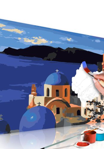 ARTGEIST DIY lrred maleri - Santorini 