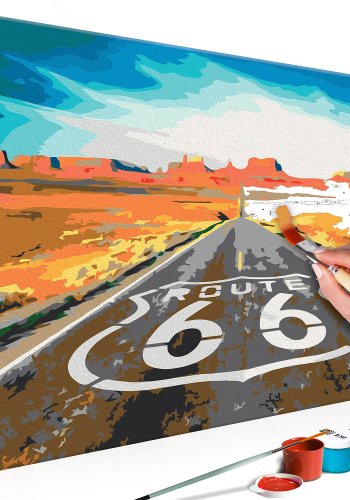 ARTGEIST DIY lrred maleri - Route 66 