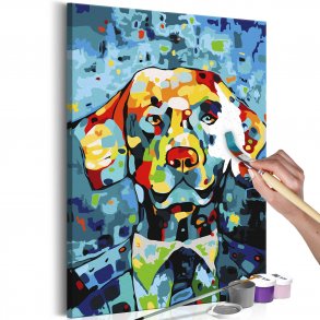 ARTGEIST DIY lrred maleri - Dog Portrait